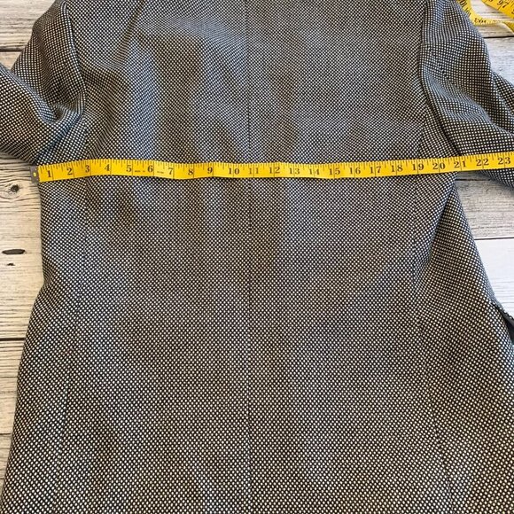 Vintage Union Made Harry Rosen Black White Wool Blazer Sport Coat - Picture 14 of 16